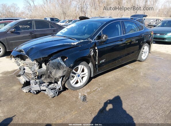 3FA6P0SU4GR106165 2016 FORD FUSION ENERGI Black Front left
