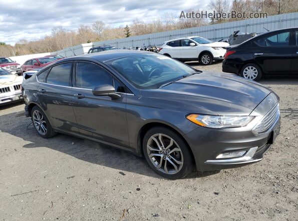 3FA6P0T92HR307395 2017 FORD FUSION Gray 