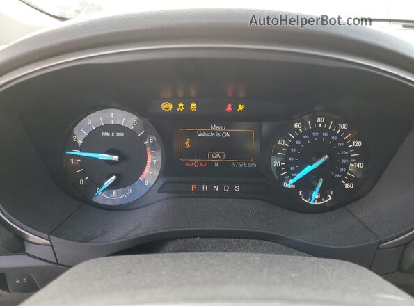 3FA6P0T92HR307395 2017 FORD FUSION Gray 