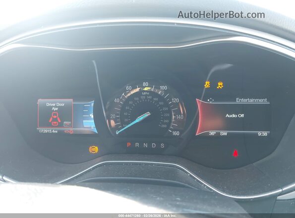 3FA6P0T95GR336954 2016 FORD FUSION Silver 
