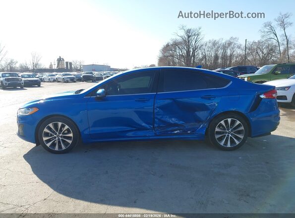 3FA6P0T95LR259707 2020 FORD FUSION Blue 360 interior view