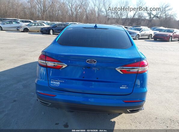 3FA6P0T95LR259707 2020 FORD FUSION Blue 