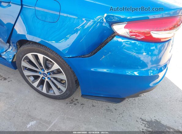 3FA6P0T95LR259707 2020 FORD FUSION Blue 