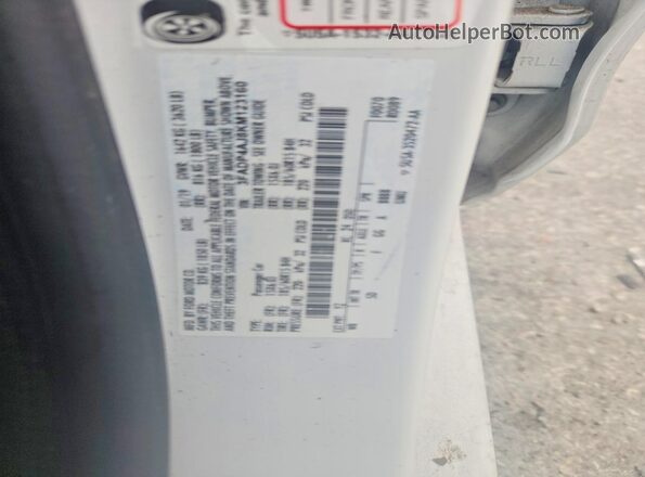3FADP4AJ8KM123160 2019 FORD FIESTA White 