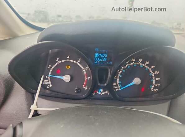 3FADP4AJ8KM123160 2019 FORD FIESTA White 