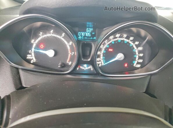 3FADP4BE7GM128830 2016 FORD FIESTA Синий Вид щитка приборов