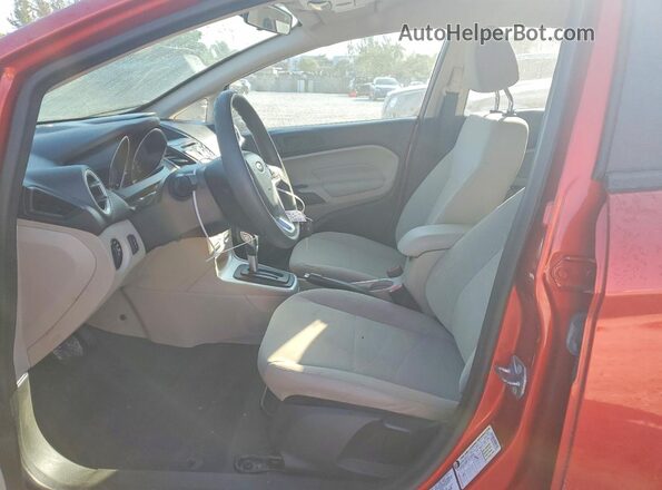 3FADP4BJ1KM126769 2019 FORD FIESTA Red 