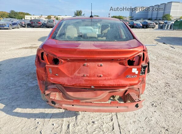 3FADP4BJ1KM126769 2019 FORD FIESTA Red 