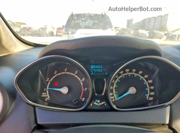 3FADP4BJ1KM126769 2019 FORD FIESTA Red 
