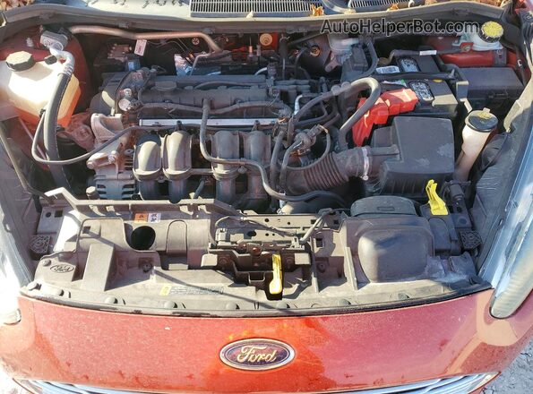 3FADP4BJ1KM126769 2019 FORD FIESTA Red 