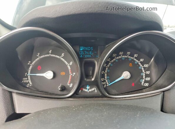3FADP4BJ6KM134768 2019 FORD FIESTA Black 