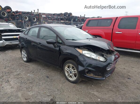 3FADP4BJ6KM157497 2019 FORD FIESTA Black Widok wnętrza z tyłu