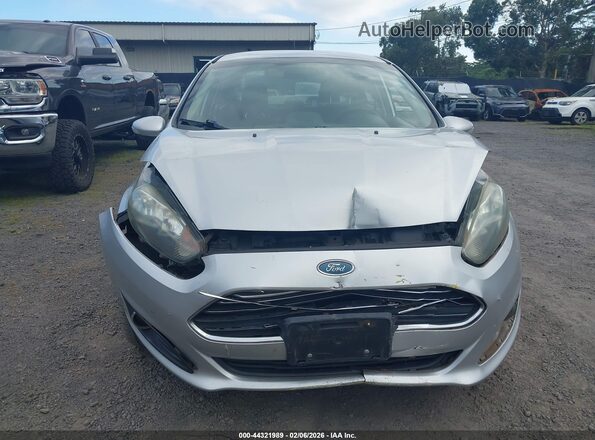 3FADP4BJ9GM167657 2016 FORD FIESTA Silver Vista del cuadro de instrumentos