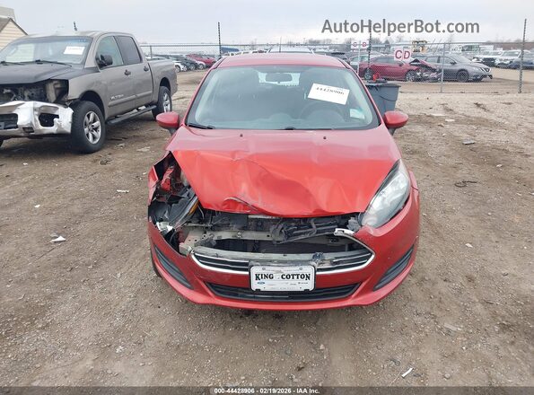 3FADP4EJ1JM128662 2018 FORD FIESTA Red უკანა სალონის ხედი