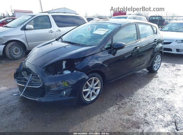 3FADP4EJ6KM159407 2019 FORD FIESTA Black წინა მარცხენა ხედი სამი მეოთხედიდან