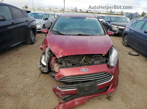 3FADP4EJ8GM183067 2016 FORD FIESTA Красный Вид спереди
