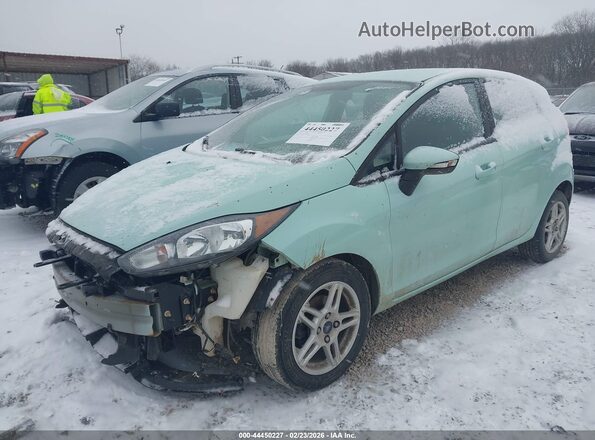 3FADP4EJ9HM131593 2017 FORD FIESTA Teal Front left
