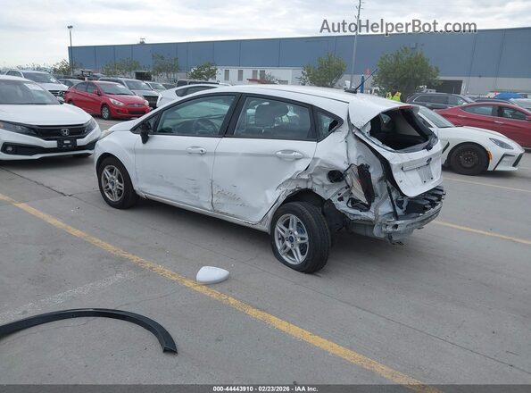 3FADP4EJ9KM157151 2019 FORD FIESTA White Tył lewy