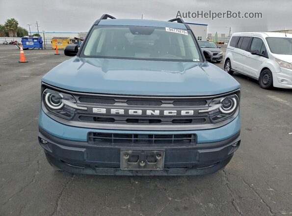 3FMCR9B65NRD64345 2022 FORD BRONCO Blue Widok z przodu