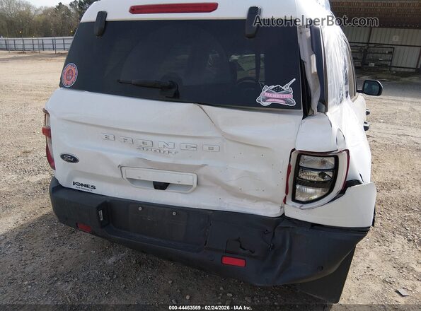3FMCR9B65PRD41943 2023 FORD BRONCO SPORT White Вид щитка приладів