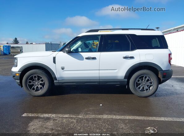 3FMCR9B69MRA76259 2021 FORD BRONCO SPORT White Սալոնի 360 աստիճան տեսք