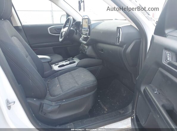 3FMCR9B69PRD41461 2023 FORD BRONCO SPORT White Вид салону спереду
