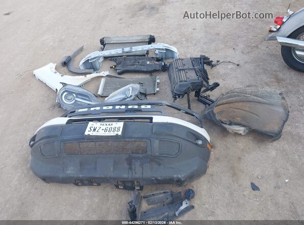 3FMCR9B69PRD41461 2023 FORD BRONCO SPORT White Вид щитка приладів
