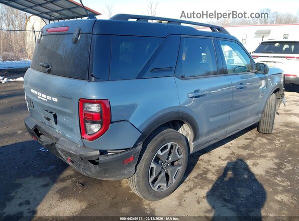 3FMCR9C62RRE01016 2024 FORD BRONCO SPORT Blue Հետևի աջ