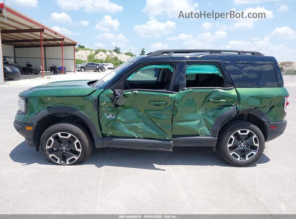 3FMCR9C67PRE28080 2023 FORD BRONCO SPORT Green სალონის 360-გრადუსიანი ხედი