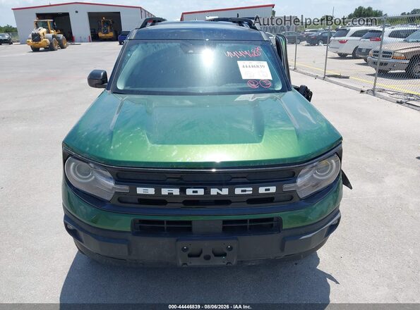 3FMCR9C67PRE28080 2023 FORD BRONCO SPORT Green ხელსაწყოთა პანელის ხედი