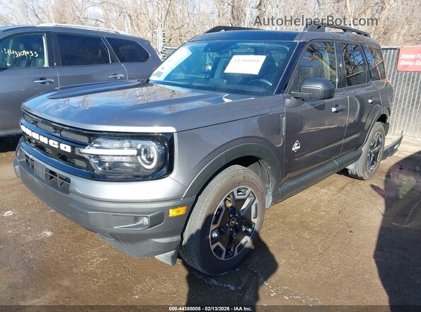 3FMCR9C69PRD66391 2023 FORD BRONCO SPORT Gray Передня ліва чверть