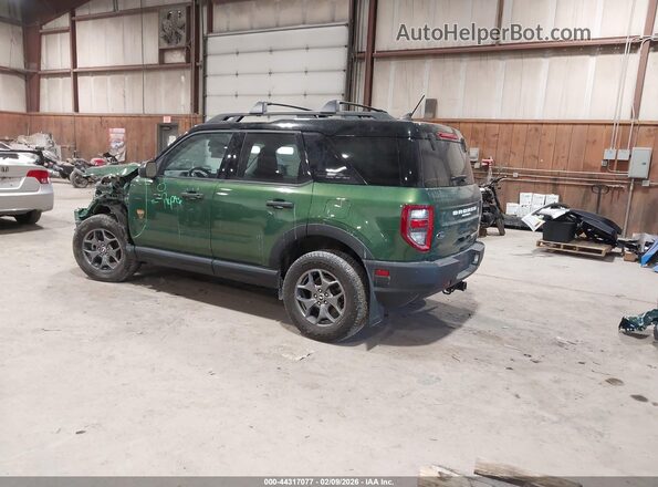 3FMCR9D90PRD96582 2023 FORD BRONCO SPORT Green Trasero izquierdo