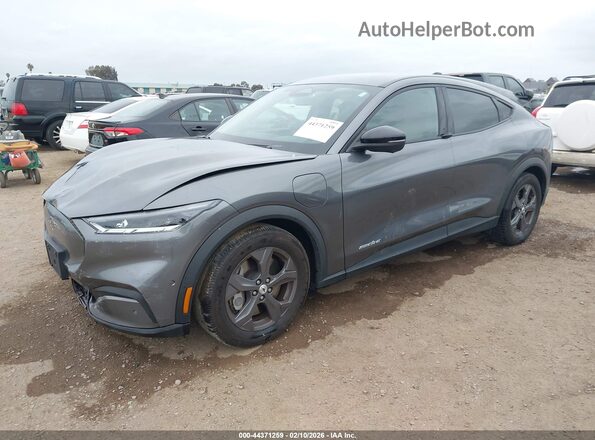 3FMTK1RM3PMA14819 2023 FORD MUSTANG MACH-E Gray Առջևի ձախ երեք քառորդ տեսարան