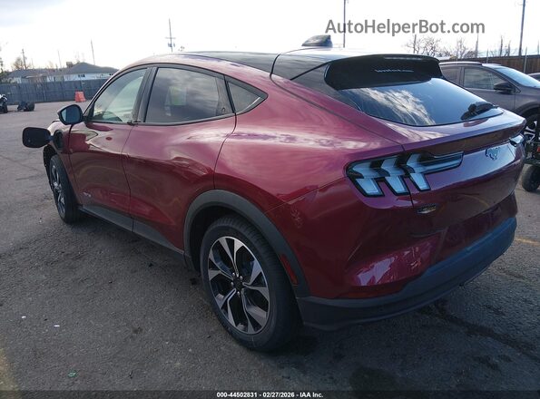3FMTK1S54SMA53222 2025 FORD MUSTANG MACH-E Red Задня ліва чверть