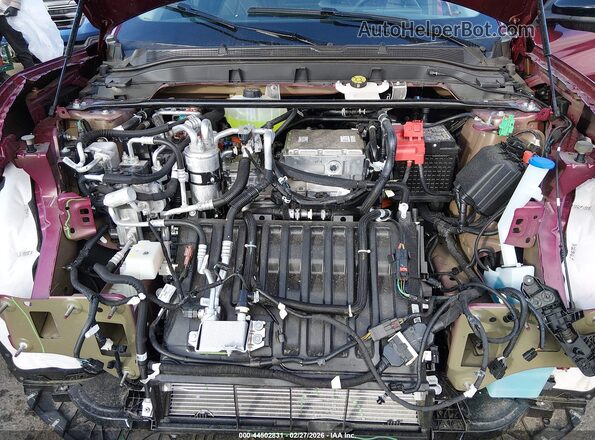 3FMTK1S54SMA53222 2025 FORD MUSTANG MACH-E Red Вид ззаду