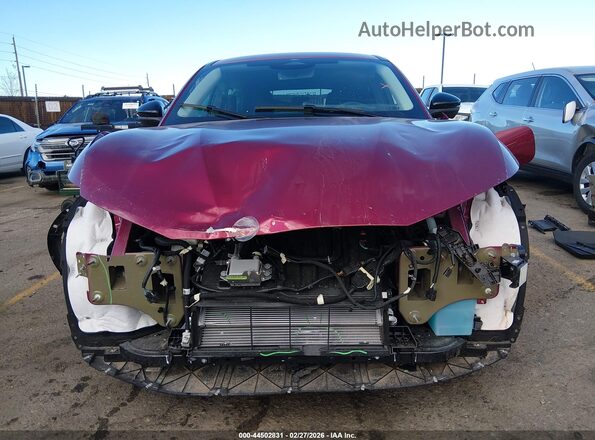 3FMTK1S54SMA53222 2025 FORD MUSTANG MACH-E Red Вид задньої частини салону