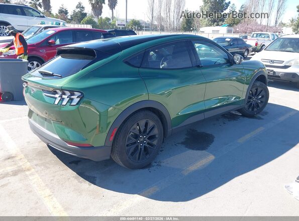 3FMTK1S58SMA30431 2025 FORD MUSTANG MACH-E Green Tył prawy