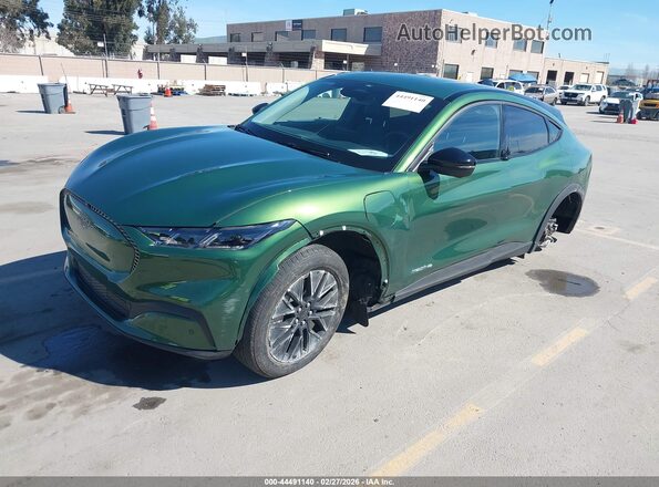 3FMTK1S58SMA30431 2025 FORD MUSTANG MACH-E Green Przód lewy
