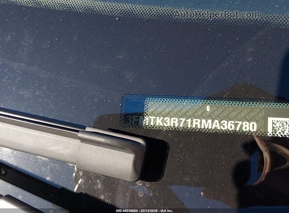 3FMTK3R71RMA36780 2024 FORD MUSTANG MACH-E PREMI Blue წინა პანელის ხედი