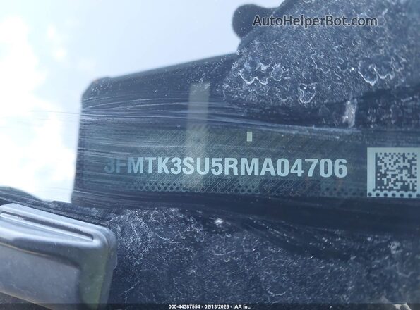 3FMTK3SU5RMA04706 2024 FORD MUSTANG MACH-E PREMI Black Շարժիչի բաժամունքի տեսք