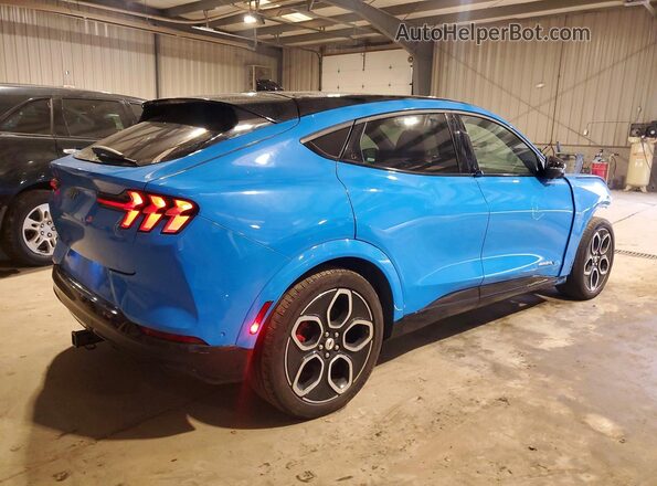 3FMTK4SE8NMA05129 2022 FORD MUSTANG Blue Задня права чверть