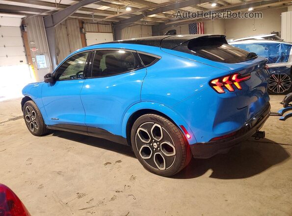 3FMTK4SE8NMA05129 2022 FORD MUSTANG Blue Задня ліва чверть