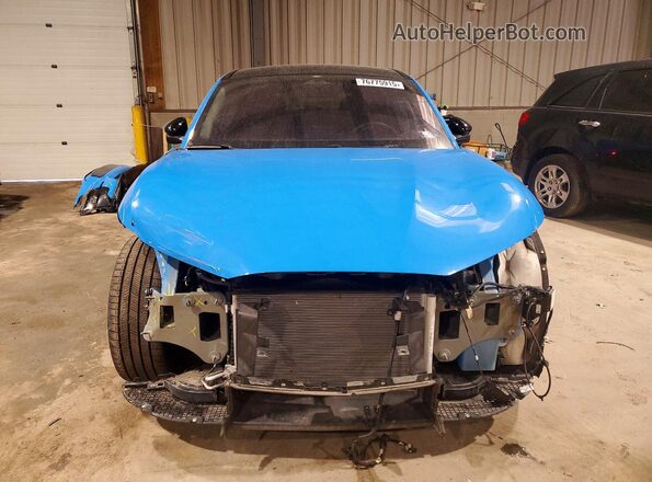 3FMTK4SE8NMA05129 2022 FORD MUSTANG Blue Вид спереду