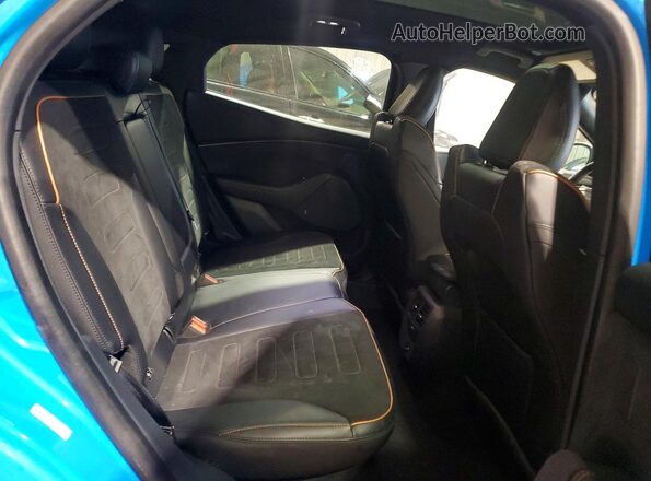 3FMTK4SE8NMA05129 2022 FORD MUSTANG Blue Вид задньої частини салону