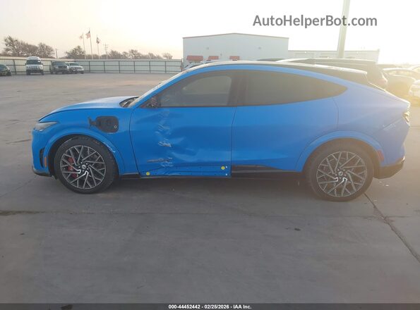 3FMTK4SX7NMA11778 2022 FORD MUSTANG MACH-E Blue Панорамний вид салону 360°