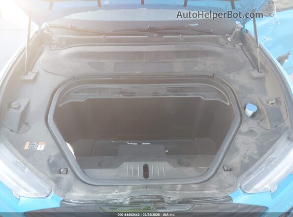 3FMTK4SX7NMA11778 2022 FORD MUSTANG MACH-E Blue Вид ззаду