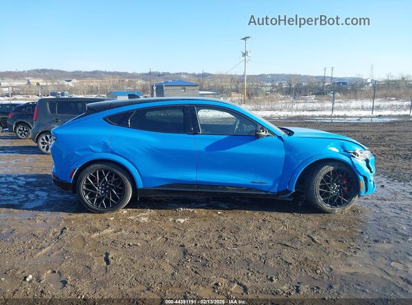 3FMTK4SX9PMA53095 2023 FORD MUSTANG MACH-E Blue Widok wnętrza z tyłu