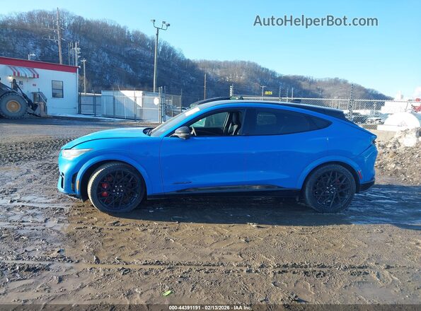 3FMTK4SX9PMA53095 2023 FORD MUSTANG MACH-E Blue Widok wnętrza 360 stopni