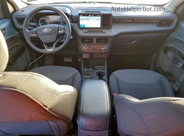 3FTTW8F92NRA43729 2022 FORD MAVERICK Black Вид панелі приладів