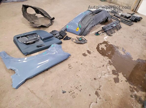 3FTTW8M34RRA44417 2024 FORD MAVERICK Синий Вид подкапотного пространства